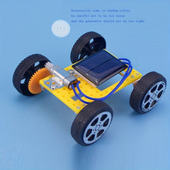 DIY Mini Solar Car Kit - Science Experiment Toy