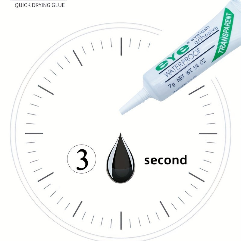 2pcs False Eyelash Glue Adhesive Extension Fast Dry Lash for Extensions