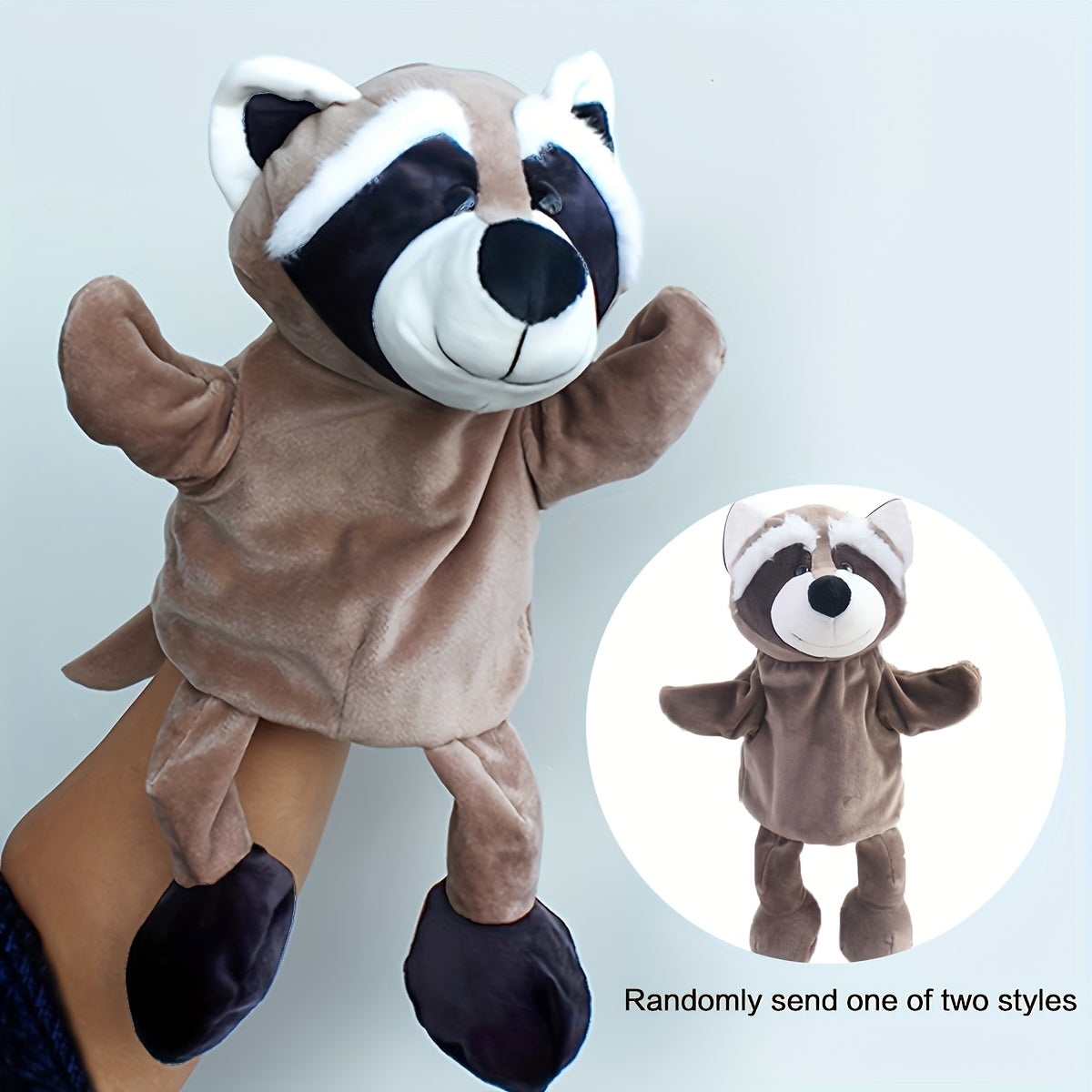Interactive Cartoon Animal Hand Puppet for Preschool Nursery
