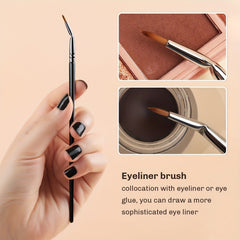 Curved Angle Eyeliner Brush Beauty Makeup Tool