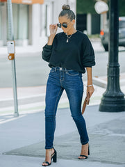  Washed High Stretch Skinny Jeans