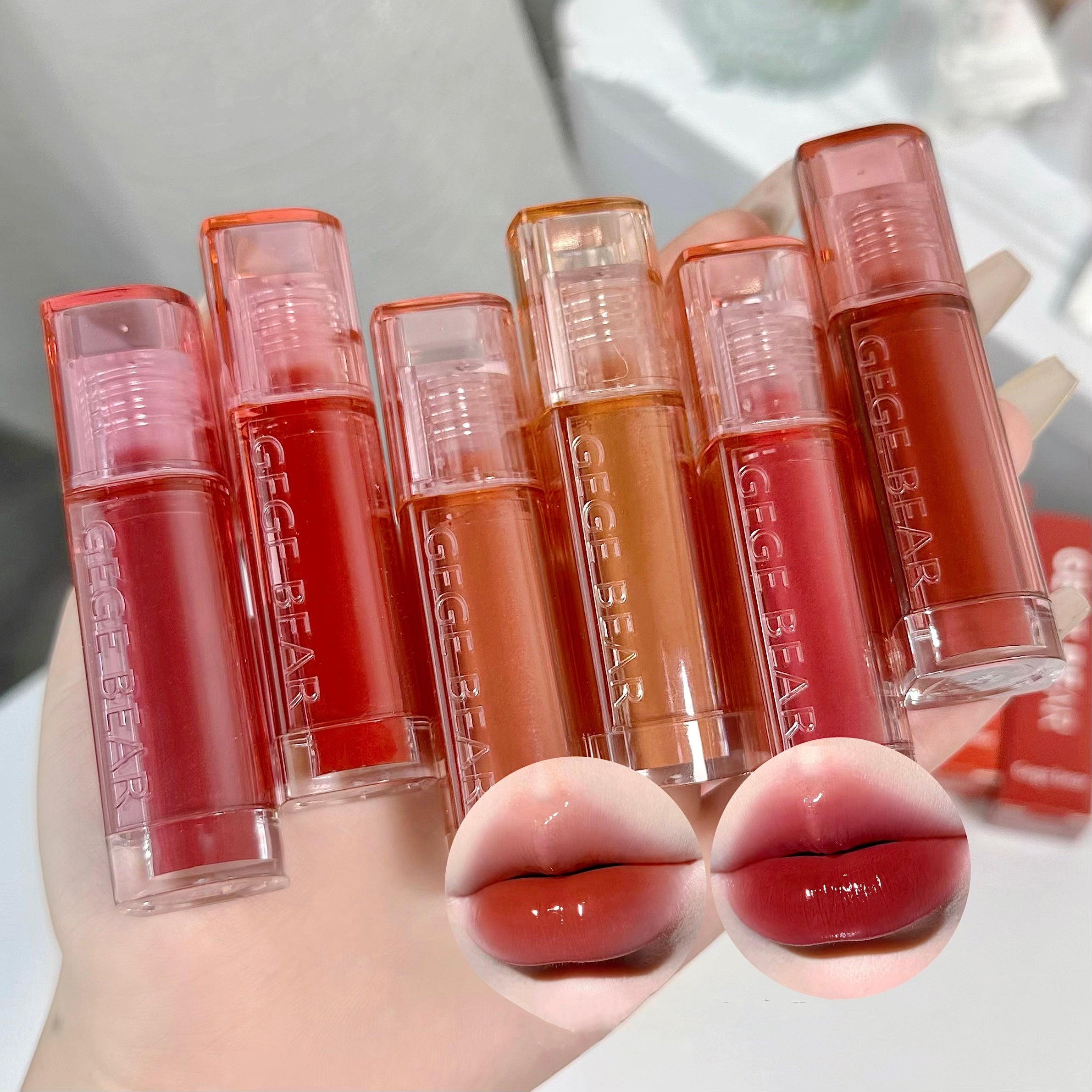 6 Colors Lip Gloss Moisturizing Mirror Liquid Lipstick