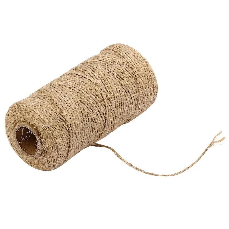 328ft Jute Twine 3 Strands 2mm Hemp Rope - Crafts/Gift Packaging Ribbons