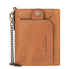 HUMERPAUL Leather Men's Wallet with Multi Function ID Credit Card Holder