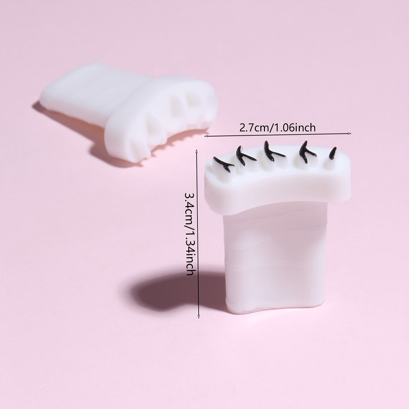 2pcs Eyelashes Stamp Lower Lash Stamp DIY Lower Lashes Extensions