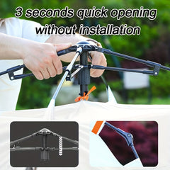 Waterproof 2-in-1 Tent & Canopy for Camping Large Size