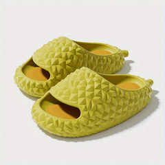 Men's Lightweight Fruit Slippers Open Toe Home Shoes for Shower