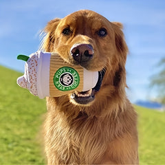 Dog Spice Latte Plush Toy 16.5in