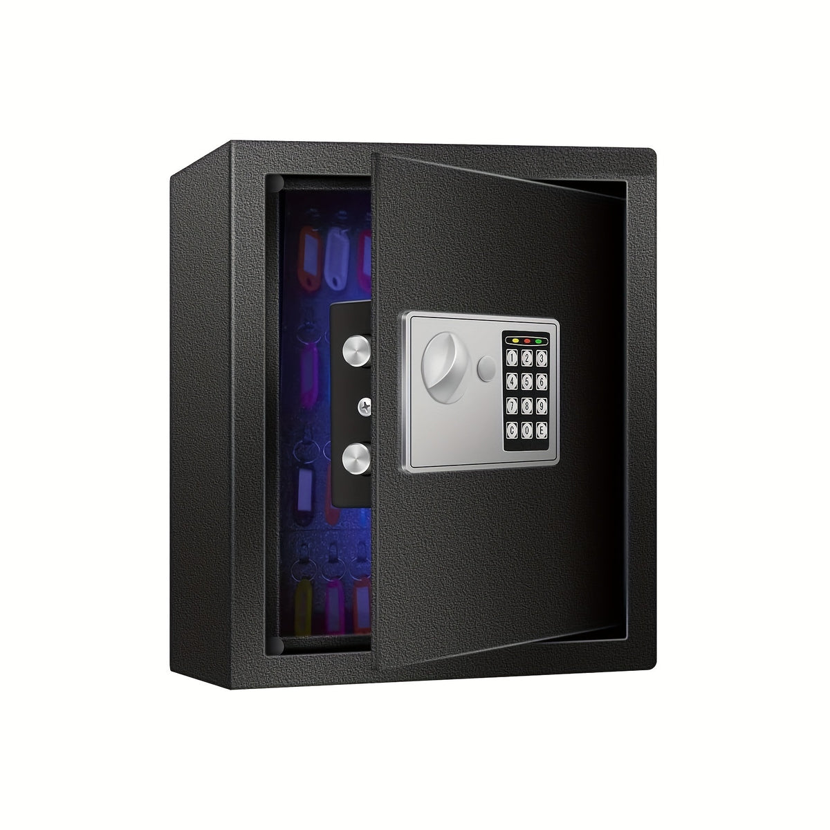 Electronic Key Safe Pin Code Keyless Storage Box Wall Mount Safe 83 Keys Cabinet