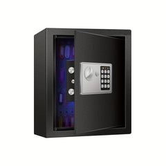 Electronic Key Safe Pin Code Keyless Storage Box Wall Mount Safe 83 Keys Cabinet