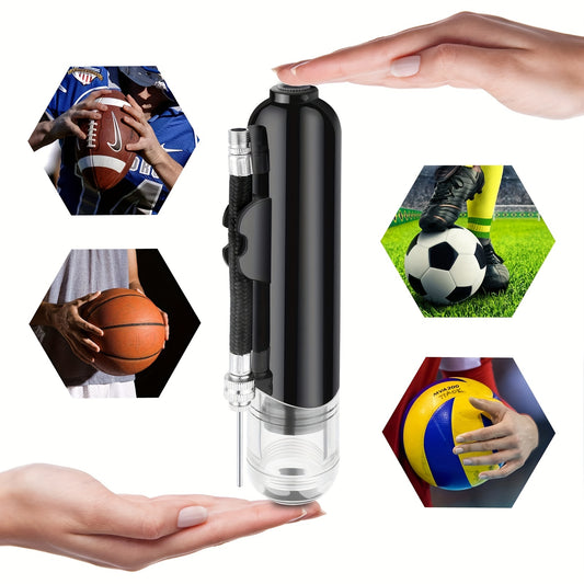 Dual Action Ball Pump for Sports Balls Bikes & Balloons