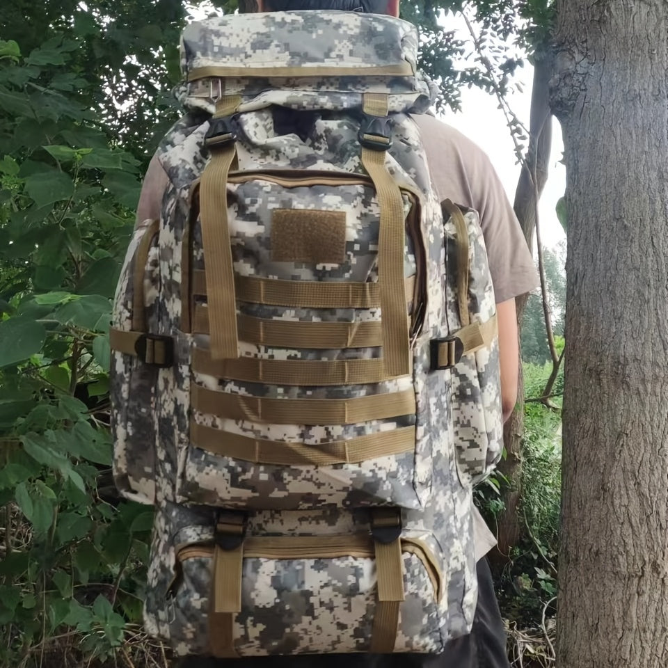 Large Capacity Mountaineering Backpack for Outdoor Camping Hiking