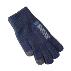 Men's Winter Touch Screen Gloves Warm Cold Knitted Wool Cycling Glove