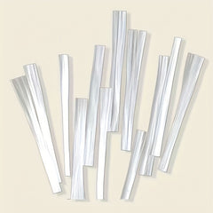 10 Pcs Fiberglass Nail Extension Silk Material False Nails Manicure Salon Tool