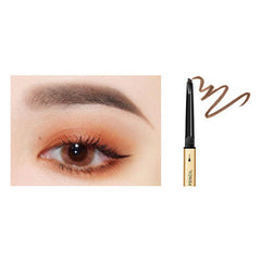 Coffee Brown Eyebrow Pen Matte Finish Fine Nib Bronzing