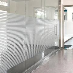 Stripe Glass Window Film Vinyl Removable Sticker UV Protection