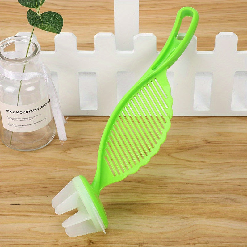 Rice Washing Bowl With Strainer Lid Ergonomic Handle