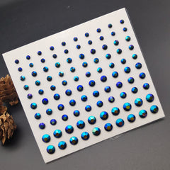 Colorful Rhinestone Sticker Charms for Face & Body Makeup