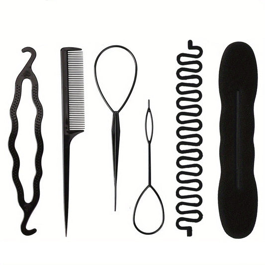 7pcs French Braid Tool Hair Styling Accessories