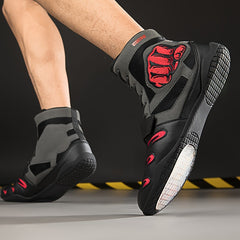 Men's Boxing Shoes Non Slip Durable Lace Up Wrestling Shoes