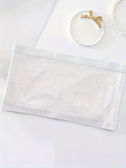 2pcs Seamless Strapless Bandeau Bras Soft Stretch Everyday Bra