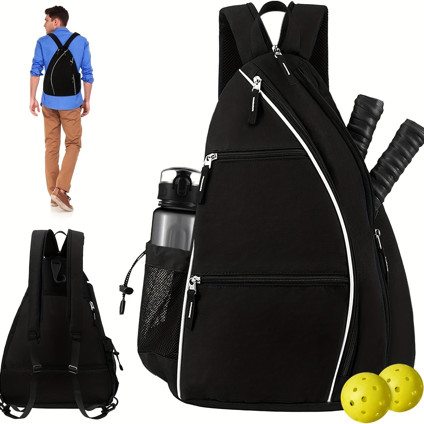 Waterproof Pickleball Bag with Accessories