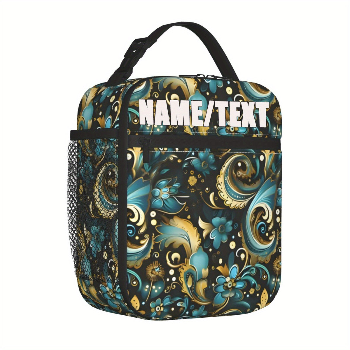 Personalized Insulated Lunch Bag - Travel Picnic Essential