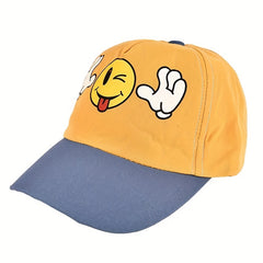 Kids Cartoon Sunshade Baseball Cap