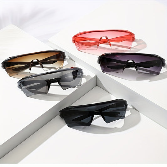 Men's Wrapped Trim Sunglasses