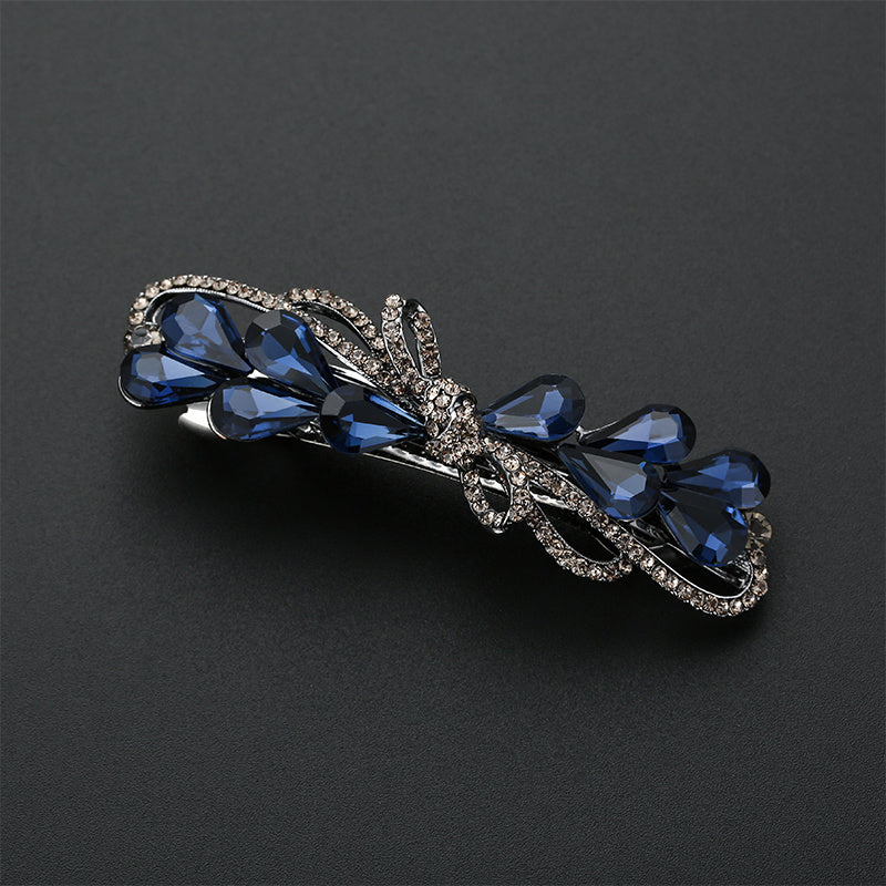 Colorful Crystal Hair Clip Retro Barrette Hairpin Hair Accessories