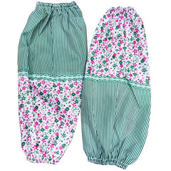 Flowers Pattern Arm Sleeves Antifouling Lace Sleeves Work Oversleeve