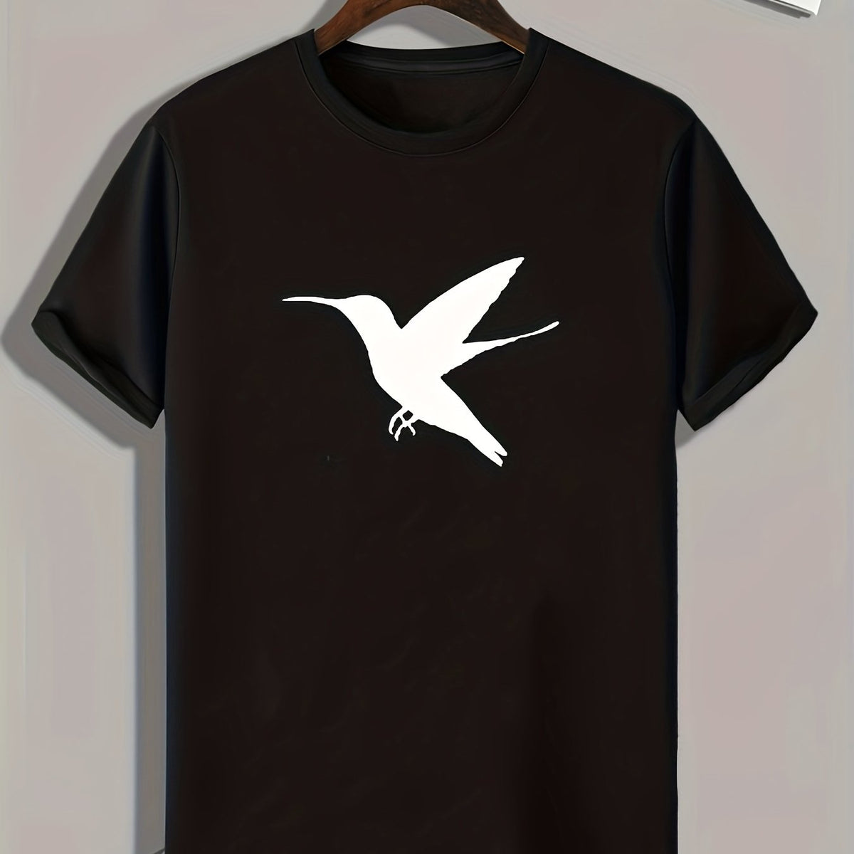 Bird Pattern Men's Sports T-Shirt Graphic Tee Summer Outdoor Clothes