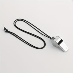 Portable Metal Whistle for Sports and Survival - Ideal for Soccer Football Baske