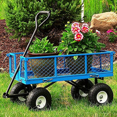 2-Piece Set of 10x4.10/3.50-4 Air Chamber Tires for Garden Carts & Lawn Mowers