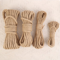 10m Jute Hemp Rope for DIY Crafts and Wall Hangings