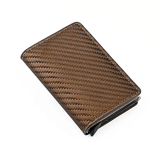 Men's Slim RFID Blocking Credit Card Holder Wallet