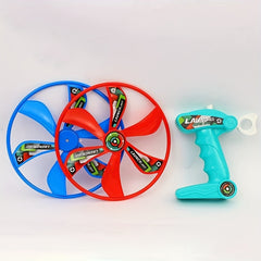 Bamboo Dragonfly & Propeller Pull Line Flying Game Set
