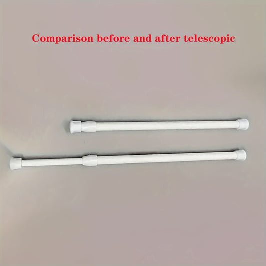 Adjustable Hanging Closet Rod Durable Telescopic Clothes Rod Heavy Duty Rack