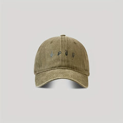 Vintage Baseball Cap LOVE Letter Embroidery Sun Protection Hat