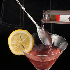 Stainless Steel Mixing Spoon Spiral Bar Cocktail Spoon