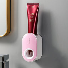 Automatic Toothpaste Dispenser Wall Mounted Squeezer Bathroom Accessory