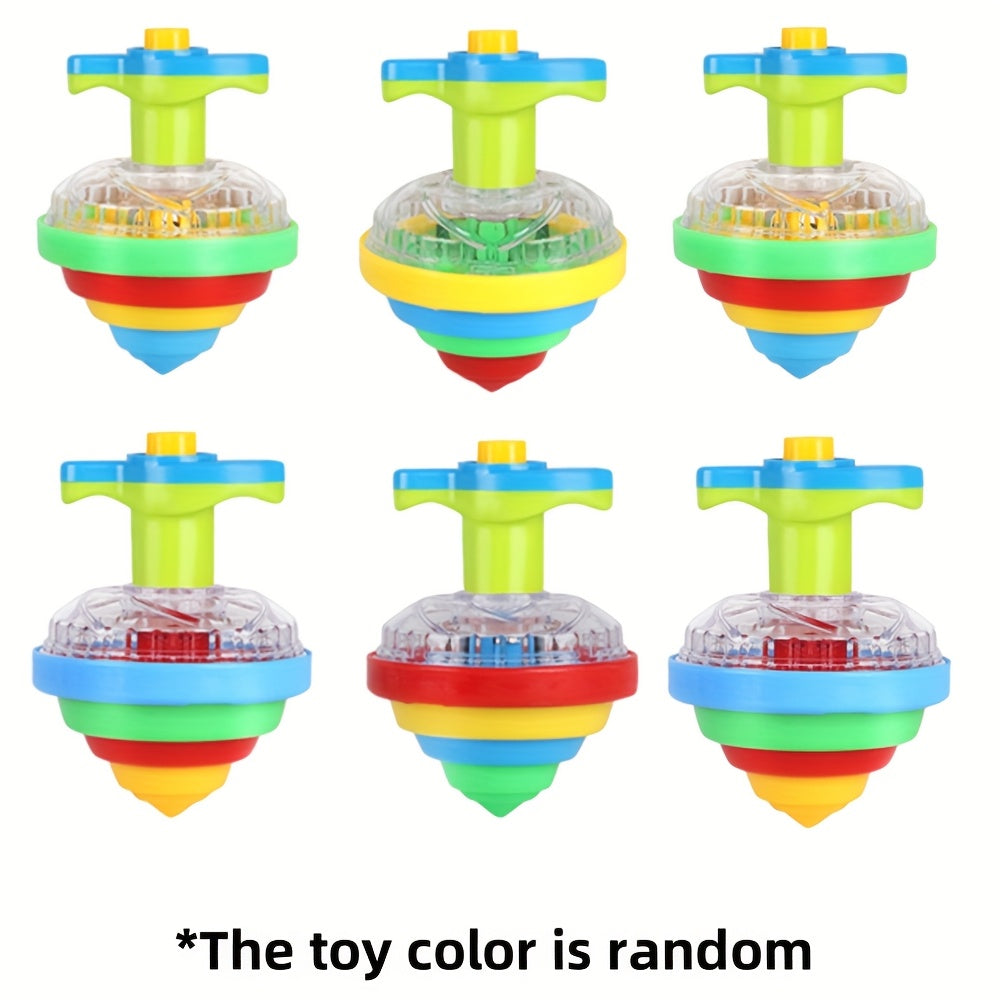 LED Spinning Top Flashing Toy for Ages 3-6