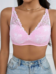 Comfy Wireless Lace Bra for Women