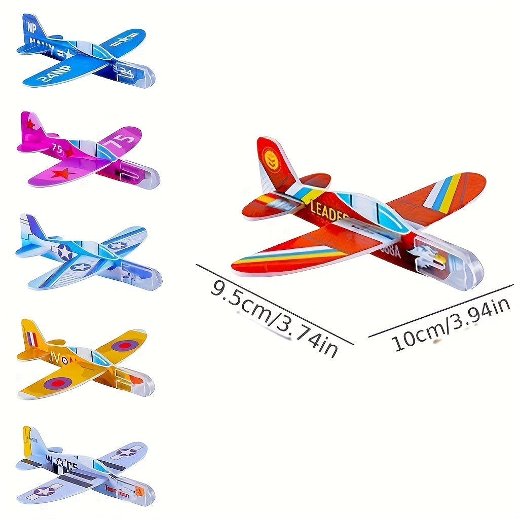 40pcs Glider Bulk Airplane Toy Set for Party Favors Classroom Prizes