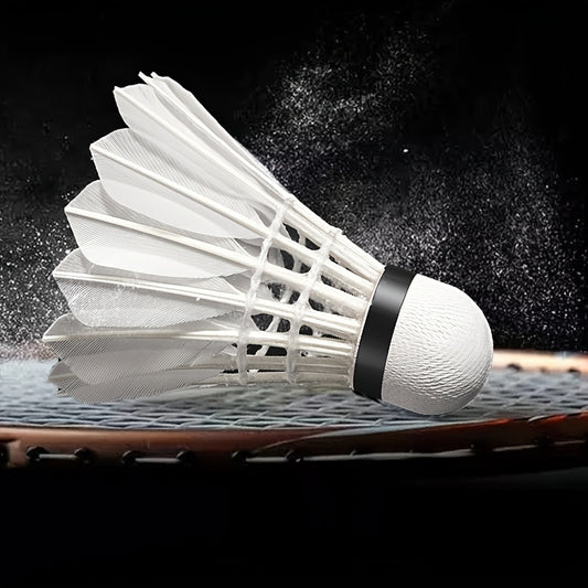 3pcs Duck Goose Feather Shuttlecocks for Badminton Training