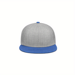 Men's Flat Brim Fitted Sports Cap