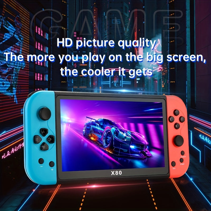 X80 Game Console 17.78 Cm 16GB Retro Portable Handheld Game Console