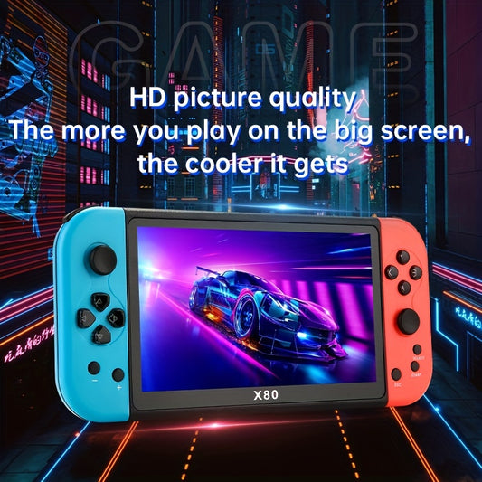 X80 Game Console 17.78 Cm 16GB Retro Portable Handheld Game Console