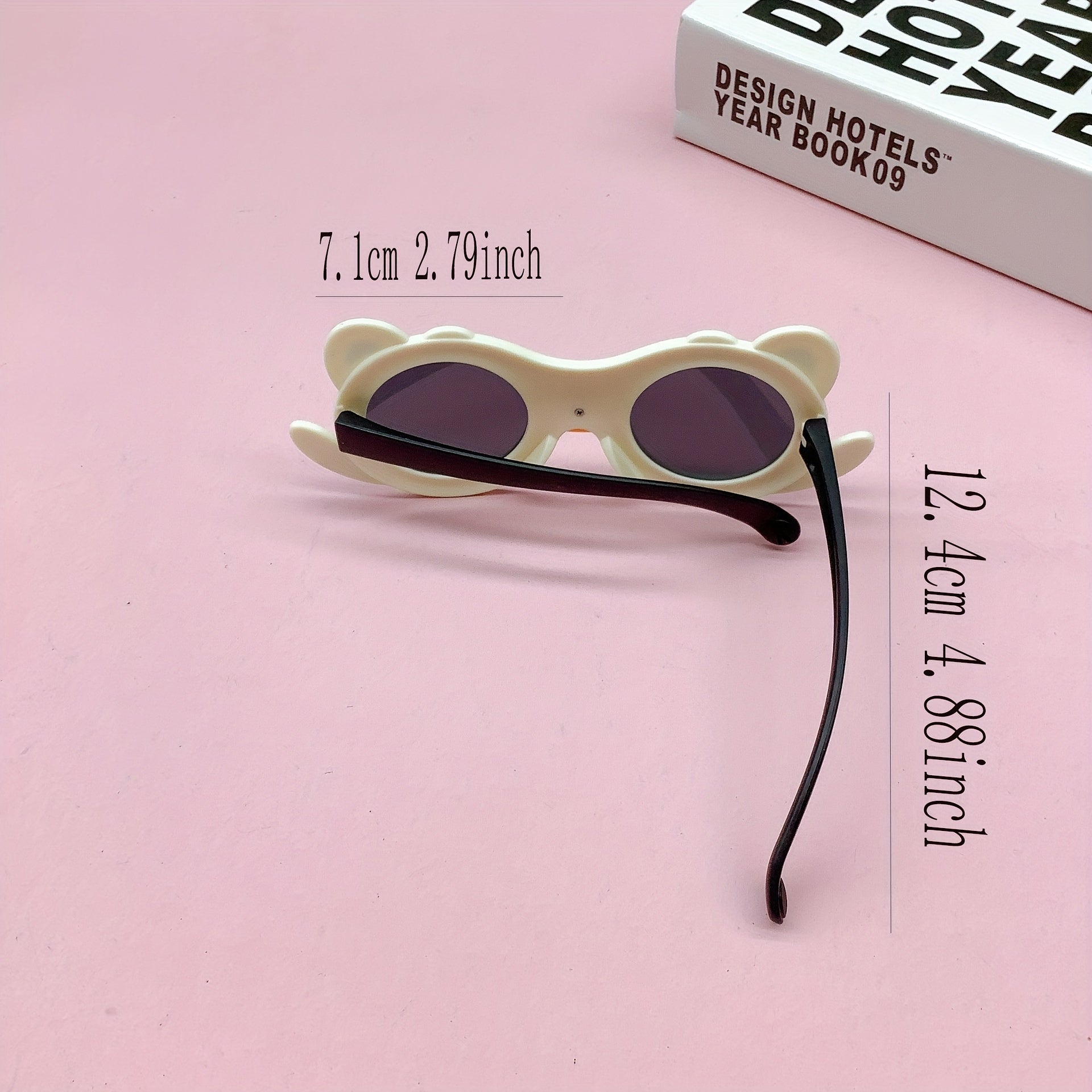 Little Bear Round Frame Sunglasses UV Protective