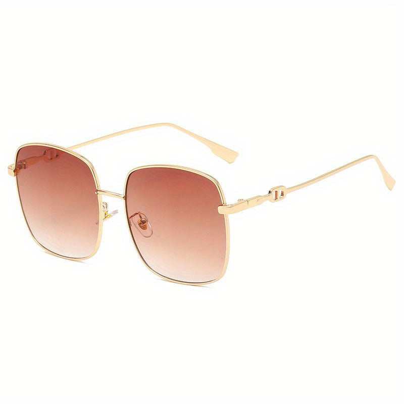 Square Frame Sunglasses for Men UV Protection
